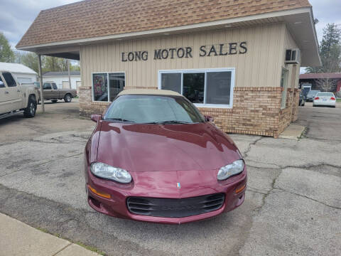 2002 Chevrolet Camaro for sale at Long Motor Sales in Tecumseh MI