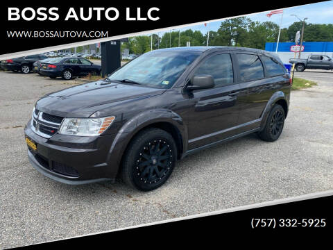 2014 Dodge Journey for sale at BOSS AUTO LLC in Norfolk VA