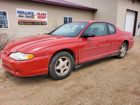 2003 Chevrolet Monte Carlo for sale at Hollatz Auto Sales in Parkers Prairie MN