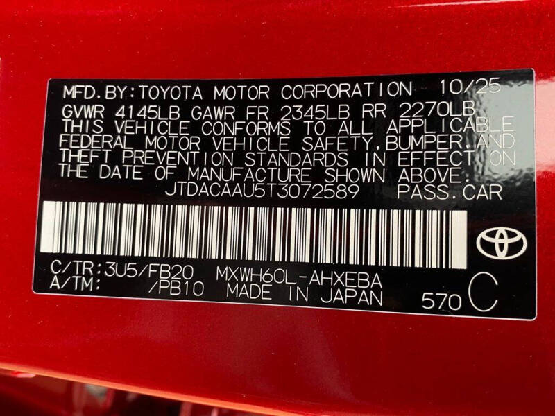 2026 Toyota Prius LE