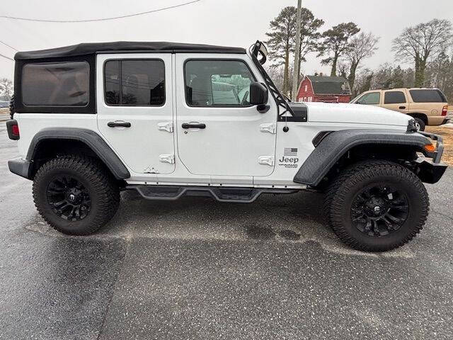 2018 Jeep Wrangler Unlimited for sale at J Wilgus Cars in Selbyville DE