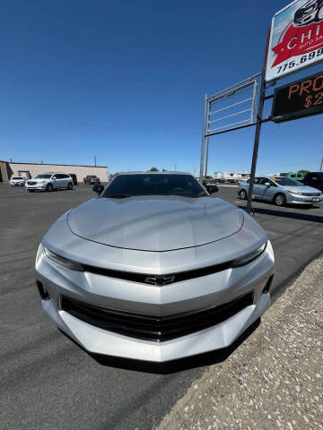 2017 Chevrolet Camaro for sale at CHINO'S AUTO SALES LLC in Fallon NV