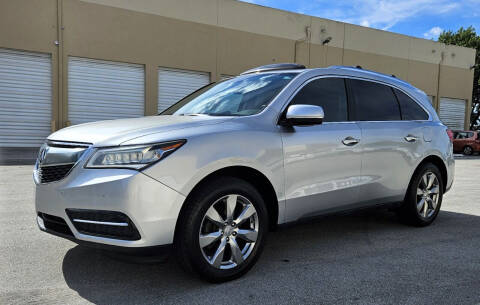 2014 Acura MDX for sale at POLLO AUTO SOLUTIONS in Miami FL