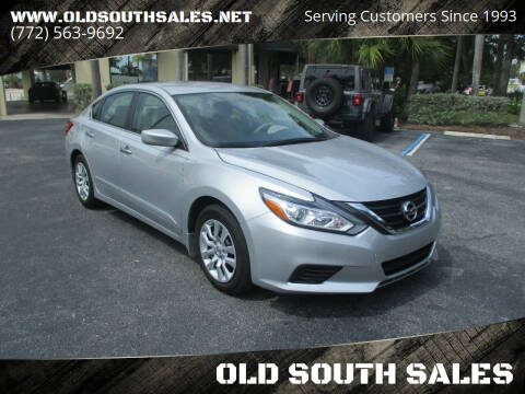 2016 Nissan Altima for sale at OLD SOUTH SALES in Vero Beach FL