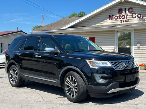 2016 Ford Explorer for sale at Bic Motors in Jackson MO