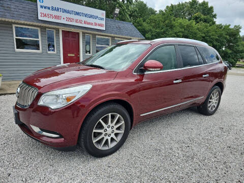 2015 Buick Enclave for sale at BARTON AUTOMOTIVE GROUP LLC in Alliance OH