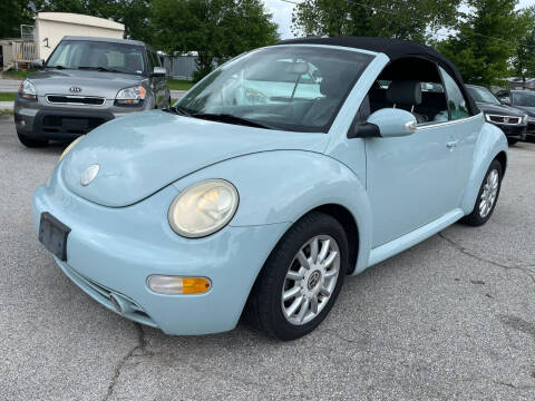 2005 Volkswagen New Beetle Convertible for sale at STL Automotive Group in O'Fallon MO