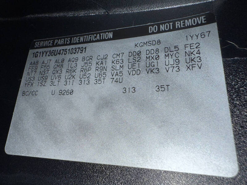 2007 Chevrolet Corvette