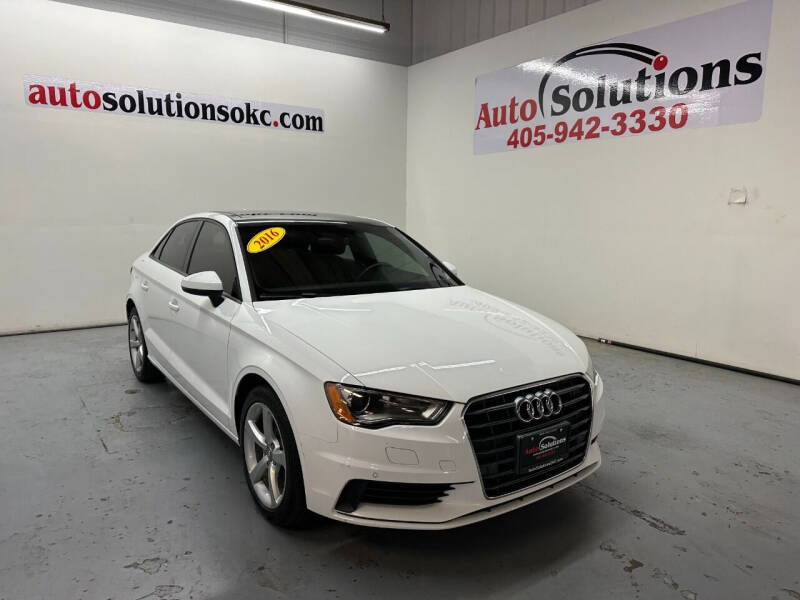2016 Audi A3 for sale at Auto Solutions in Warr Acres OK