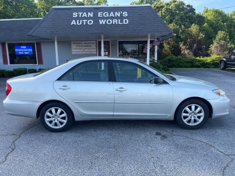 2002 Toyota Camry for sale at STAN EGAN'S AUTO WORLD, INC. in Greer SC