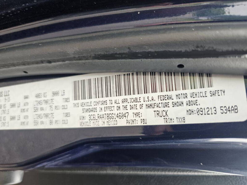 2016 RAM 2500 Tradesman