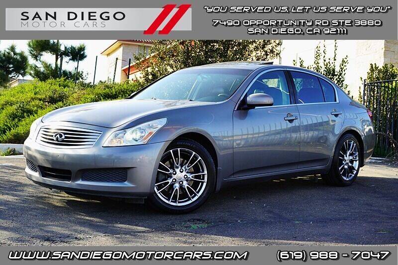 2008 Infiniti G35 for sale at San Diego Motor Cars LLC in Spring Valley CA