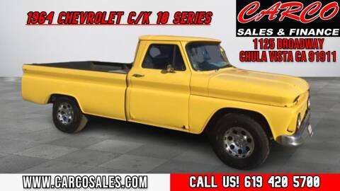 1964 Chevrolet C/K 10 Series for sale at CARCO SALES & FINANCE #3 in Chula Vista CA