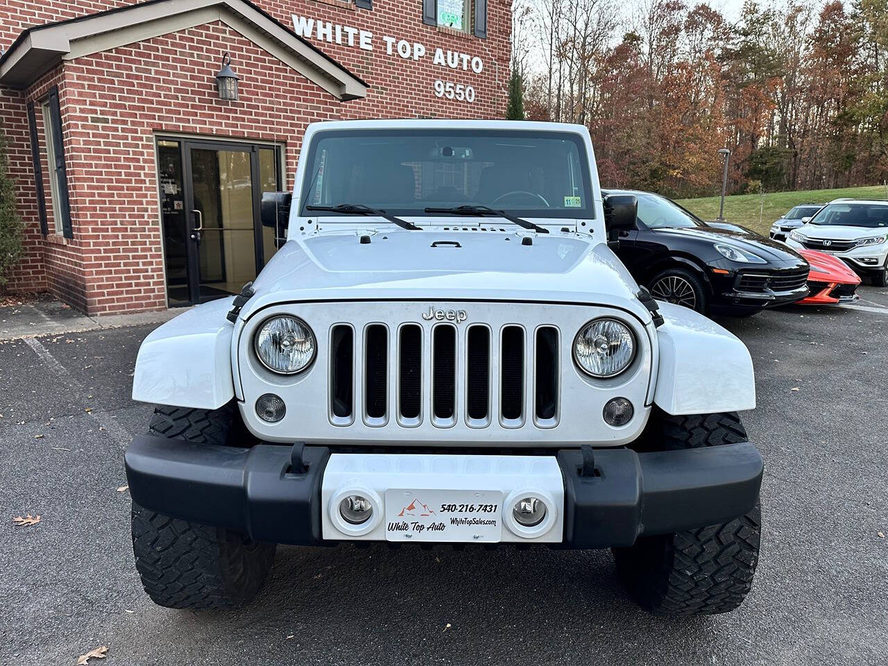 2016 Jeep Wrangler Unlimited for sale at White Top Auto in Warrenton, VA