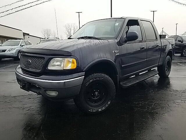 Used 2001 Ford F-150 XLT with VIN 1FTRW08L01KD85828 for sale in Bellefontaine, OH