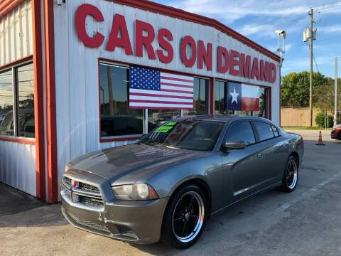 2011 Dodge Charger for sale at Cars On Demand 3 in Pasadena TX