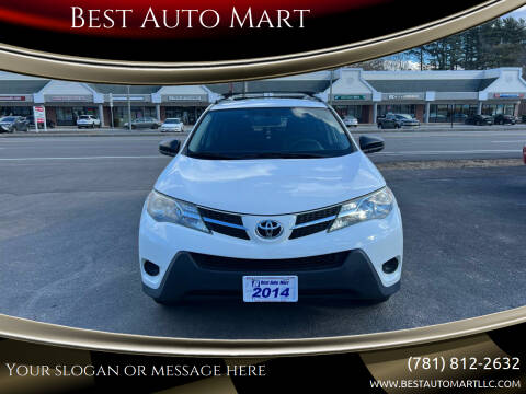 2014 Toyota RAV4 for sale at Best Auto Mart in Weymouth MA