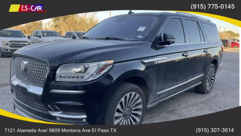 2019 Lincoln Navigator L for sale at Escar Auto in El Paso TX