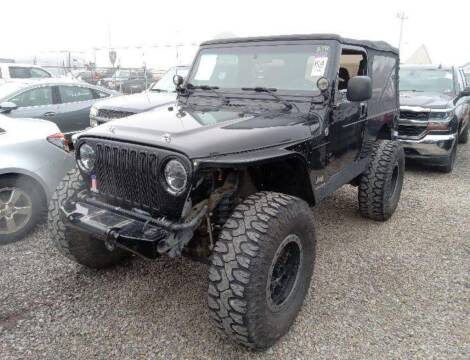2006 Jeep Wrangler for sale at GOLDEN RULE AUTO in Newark OH