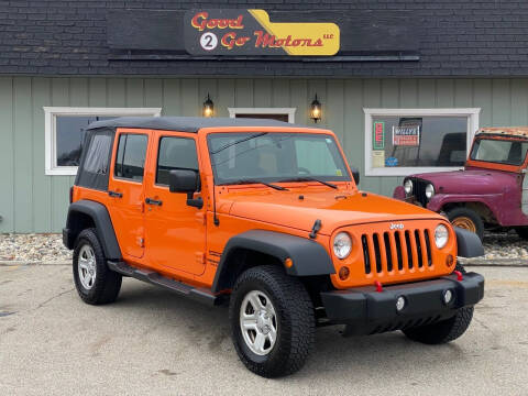 2013 Jeep Wrangler Unlimited for sale at Good 2 Go Motors LLC in Adrian MI
