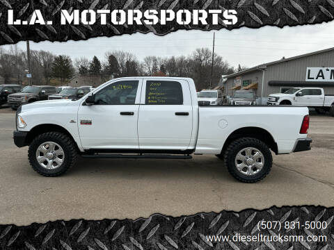 2012 RAM 2500 for sale at L.A. MOTORSPORTS in Windom MN