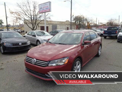 2015 Volkswagen Passat for sale at RVA MOTORS in Richmond VA