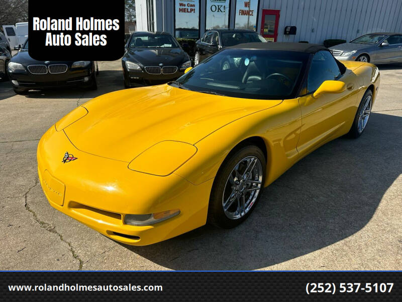 2004 Chevrolet Corvette for sale at Roland Holmes Auto Sales in Roanoke Rapids NC