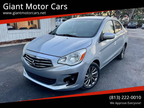 2018 Mitsubishi Mirage G4 for sale at Giant Motor Cars in Tampa FL