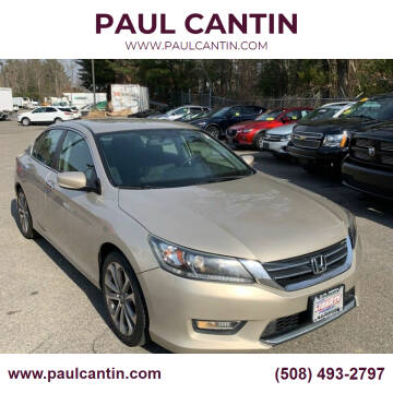 2013 Honda Accord for sale at PAUL CANTIN in Fall River MA