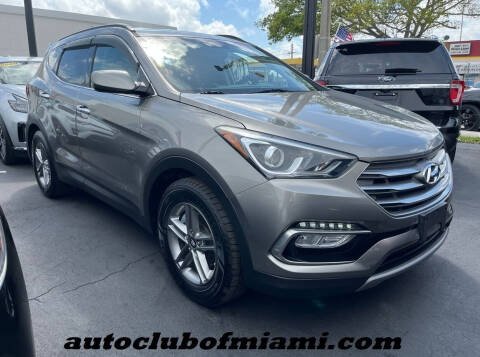 2017 Hyundai Santa Fe Sport for sale at AUTO CLUB OF MIAMI, INC in Miami FL