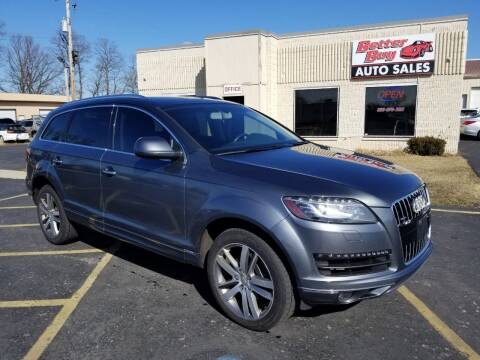 2015 Audi Q7 for sale at Better Buy Auto Sales in Union Grove WI