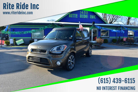 2012 Kia Soul for sale at Rite Ride Inc in Murfreesboro TN