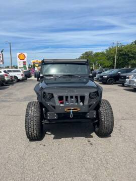 2014 Jeep Wrangler Unlimited for sale at PLATINUM AUTO SALES in Dearborn MI