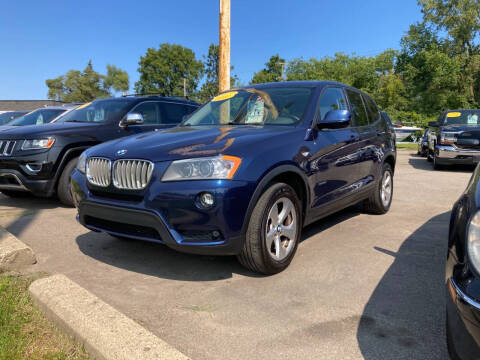 2012 BMW X3 for sale at Waterford Auto Sales in Waterford MI