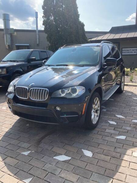 2013 BMW X5 for sale at Specialty Auto Wholesalers Inc in Eden Prairie MN