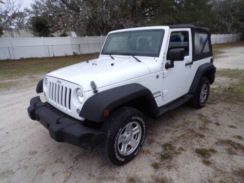 2014 Jeep Wrangler for sale at BUD LAWRENCE INC in Deland FL