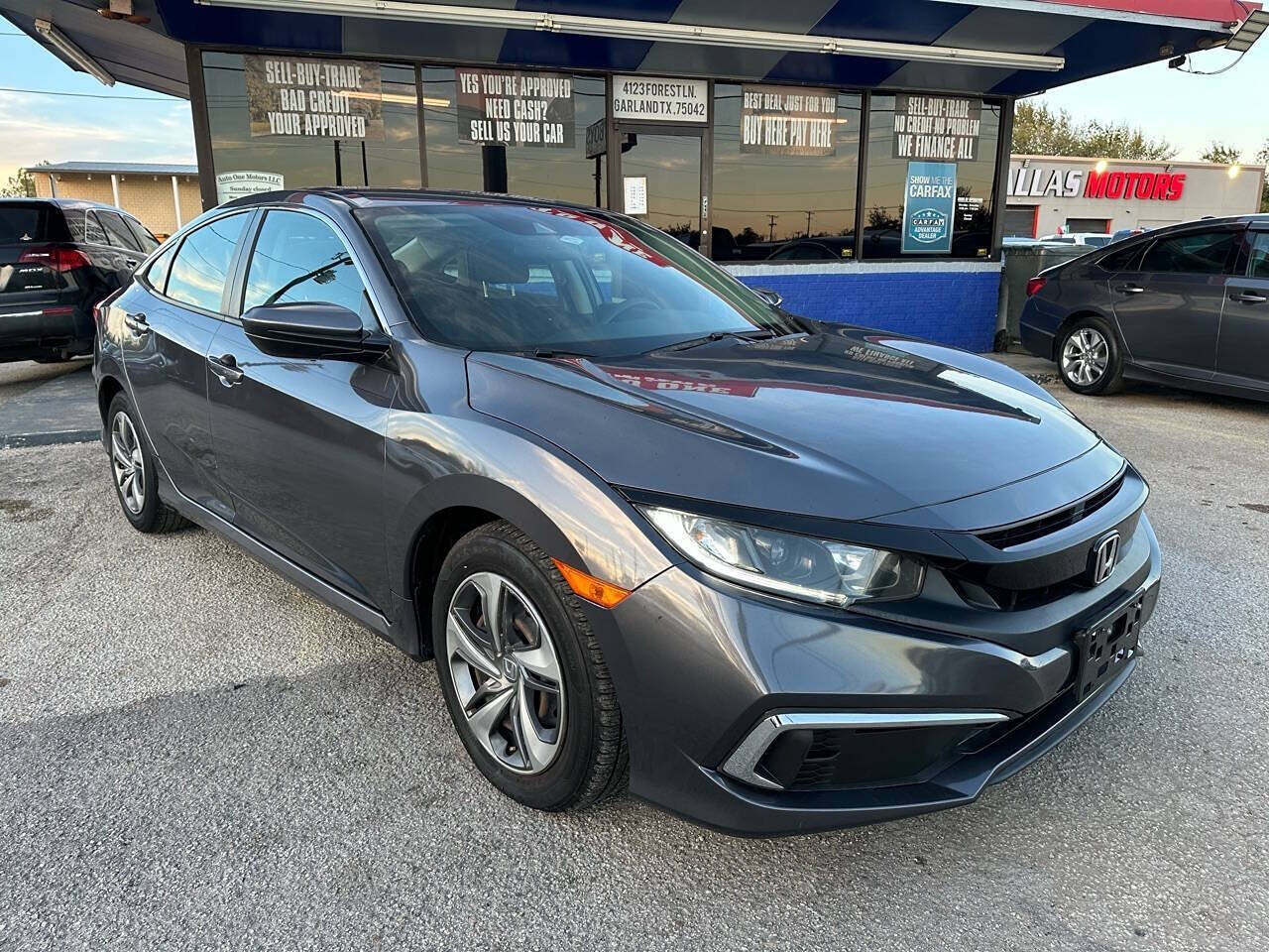 2019 Honda Civic for sale at Auto One Motors in Garland, TX