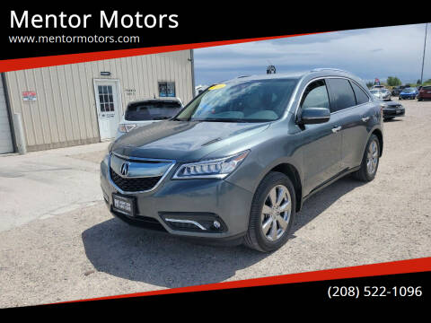 2014 Acura MDX for sale at Mentor Motors in Idaho Falls ID