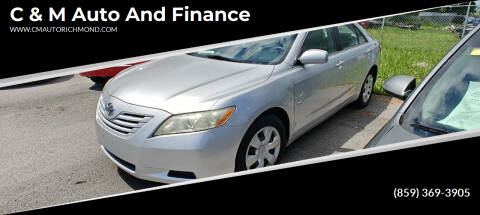 2009 Toyota Camry for sale at C & M Auto and Finance in Richmond KY
