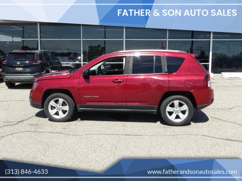 2016 Jeep Compass for sale at Father & Son Auto Sales in Dearborn MI