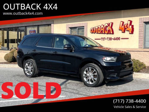 2020 Dodge Durango for sale at OUTBACK 4X4 in Ephrata PA
