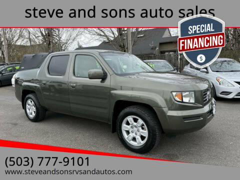 2006 Honda Ridgeline for sale at steve and sons auto sales in Happy Valley OR