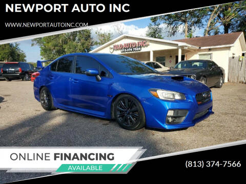 2015 Subaru WRX for sale at NEWPORT AUTO INC in Tampa FL