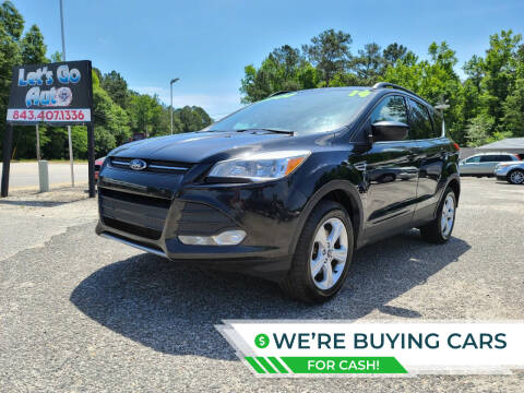2014 Ford Escape for sale at Let's Go Auto in Florence SC
