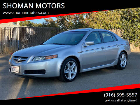 2006 Acura TL for sale at SHOMAN AUTO GROUP in Davis CA