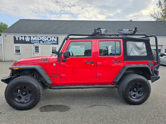 2015 Jeep Wrangler Unlimited for sale at Thompson Car and Truck in Baptistown, NJ