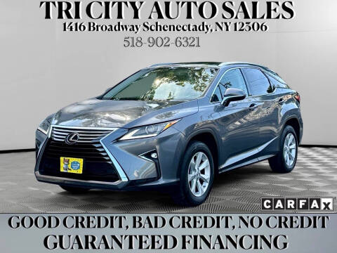 2016 Lexus RX 350 for sale at Tri City Auto Sales in Schenectady NY