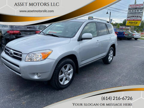 2008 Toyota RAV4 for sale at ASSET MOTORS LLC in Westerville OH