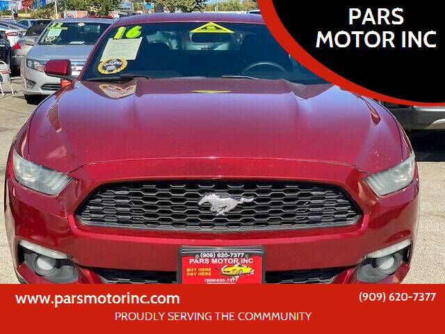 2016 Ford Mustang for sale at PARS MOTOR INC in Pomona CA