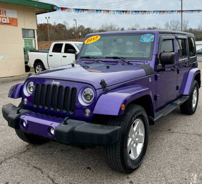 2017 Jeep Wrangler Unlimited for sale at Campbell Auto Sales in Batavia OH